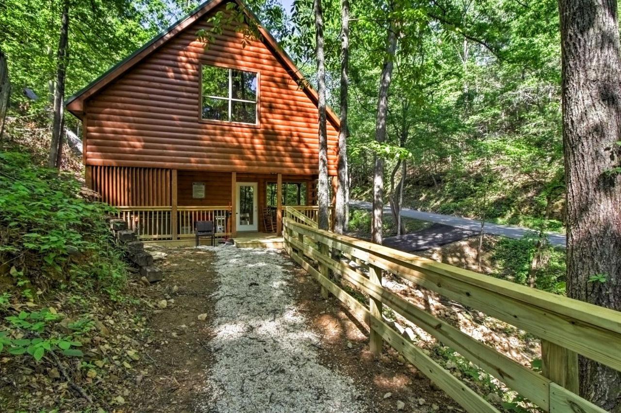 Gatlinburg Cabin With Hot Tub 5 Mi To Downtown Exterior foto